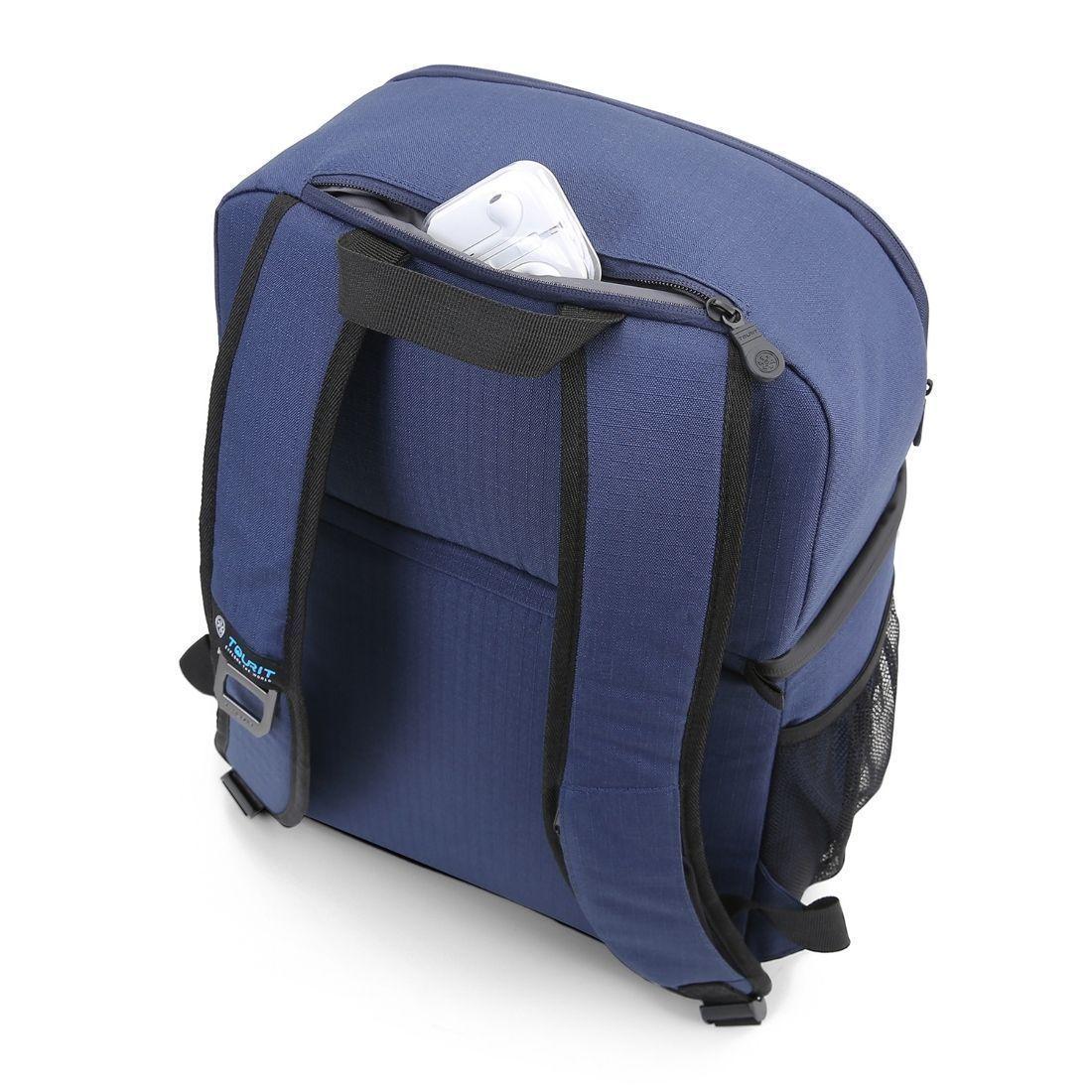 TOURIT Mochila térmica doble cubierta 28L - azul-1