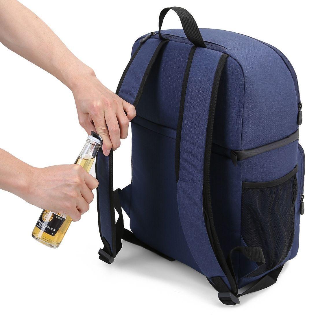 TOURIT Mochila térmica doble cubierta 28L - azul-2