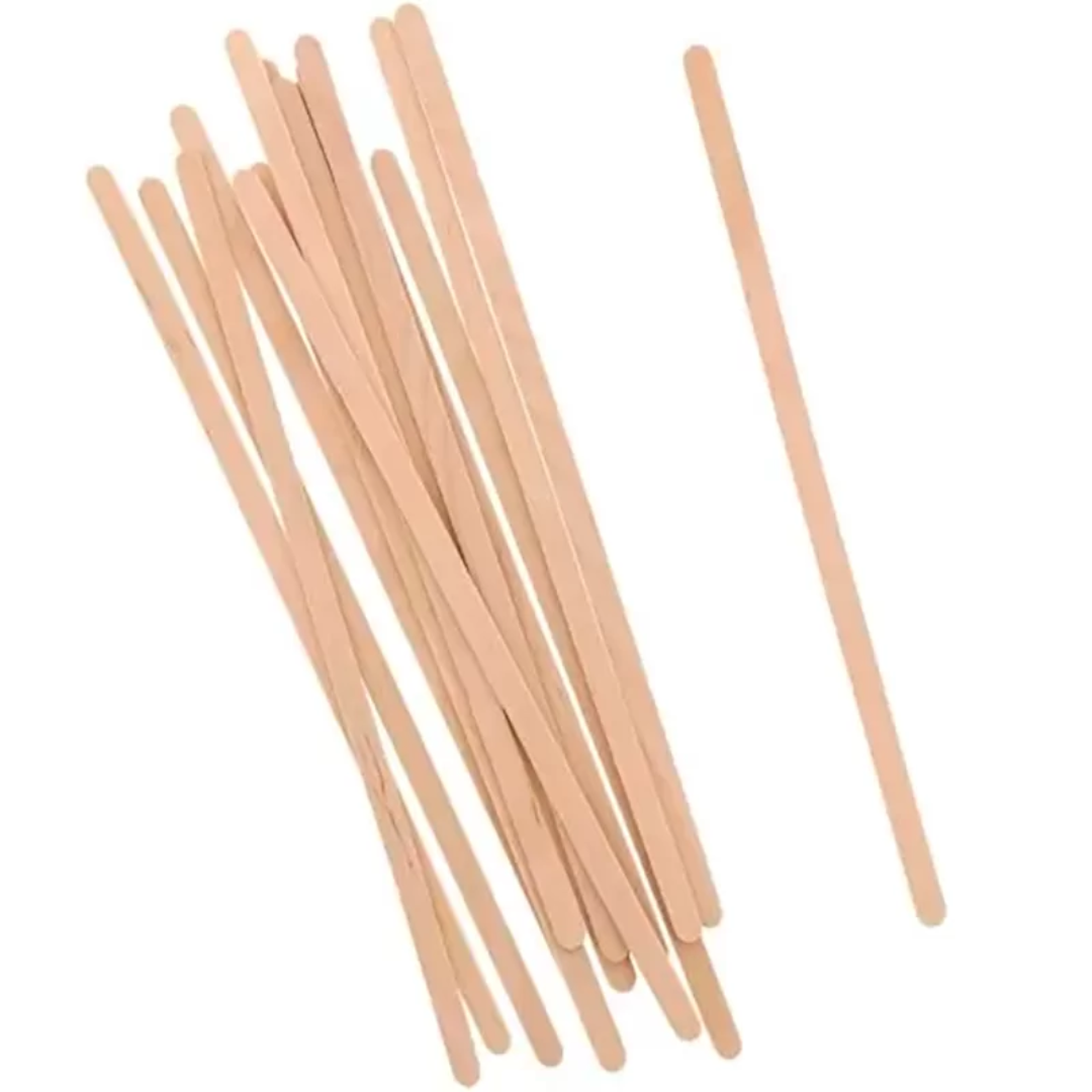 Revolvedores de Café de Madera 14cm x 1000 unidades-2