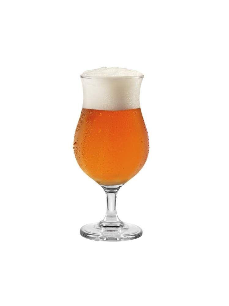 Set 4 Copas Vidrio Cerveza Praga 442ml Cristal-0