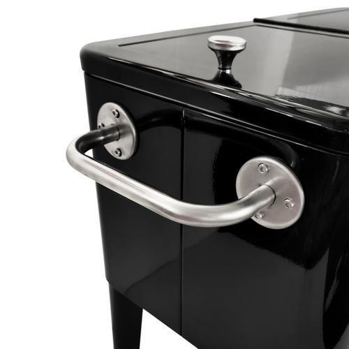 Cooler Vintage Negro 80 Lts-3
