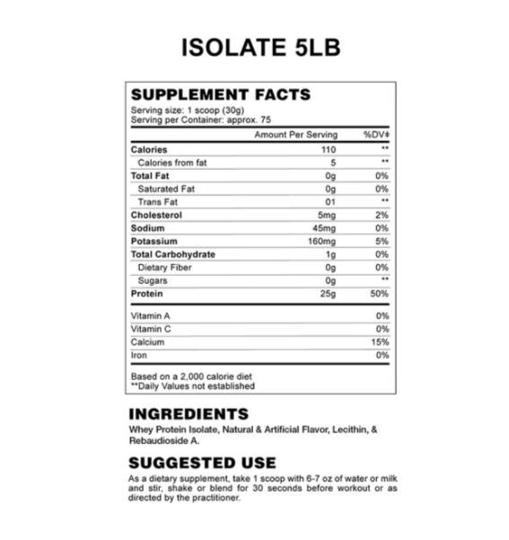 Proteina Isolate Hydrolyzed 5lb - 100% Whey - Simply - 75 Porciones-1