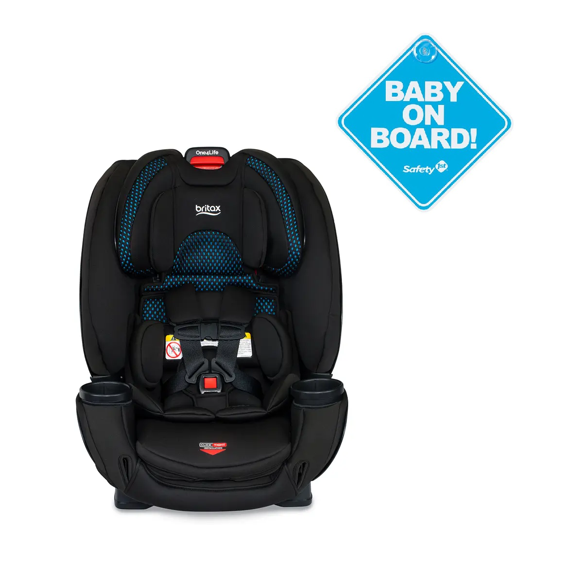 ONE4LIFE BLUE CLICKTIGHT letrero bebé a bordo-0