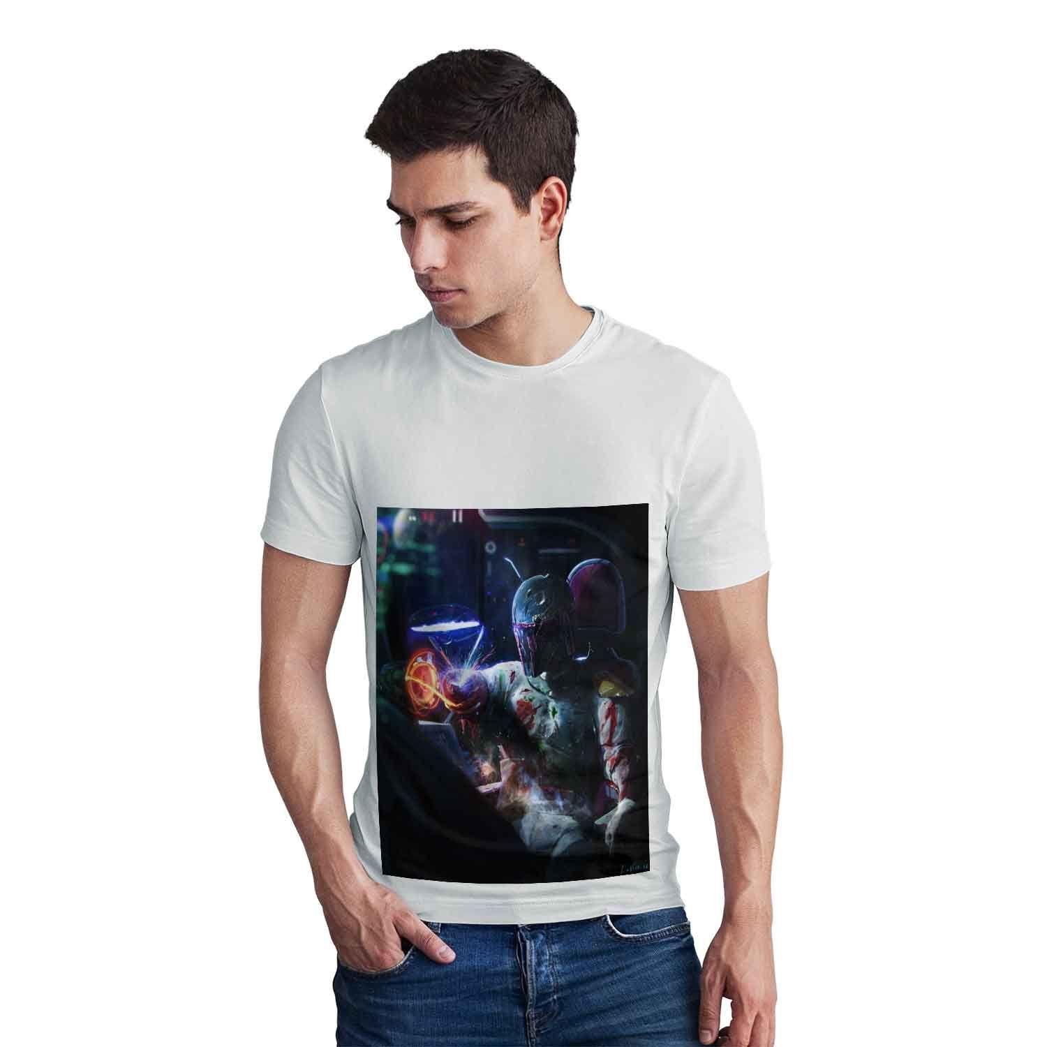 Polera Manga Corta Star Wars - The Mandalorian D6-0