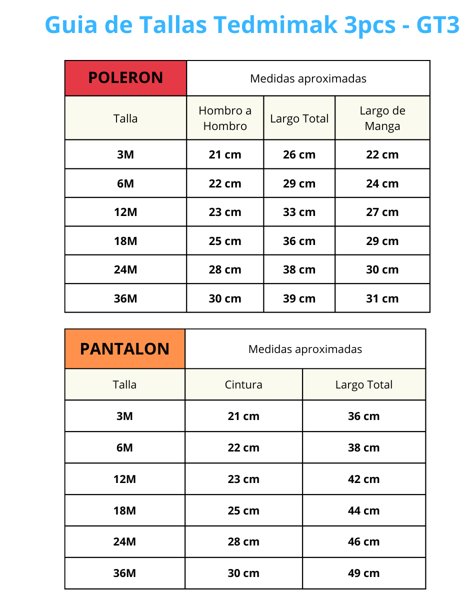 Conjunto Bebe Niño Pack 3 Piezas Poleron Pantalón Body Tedmimak Brave-2