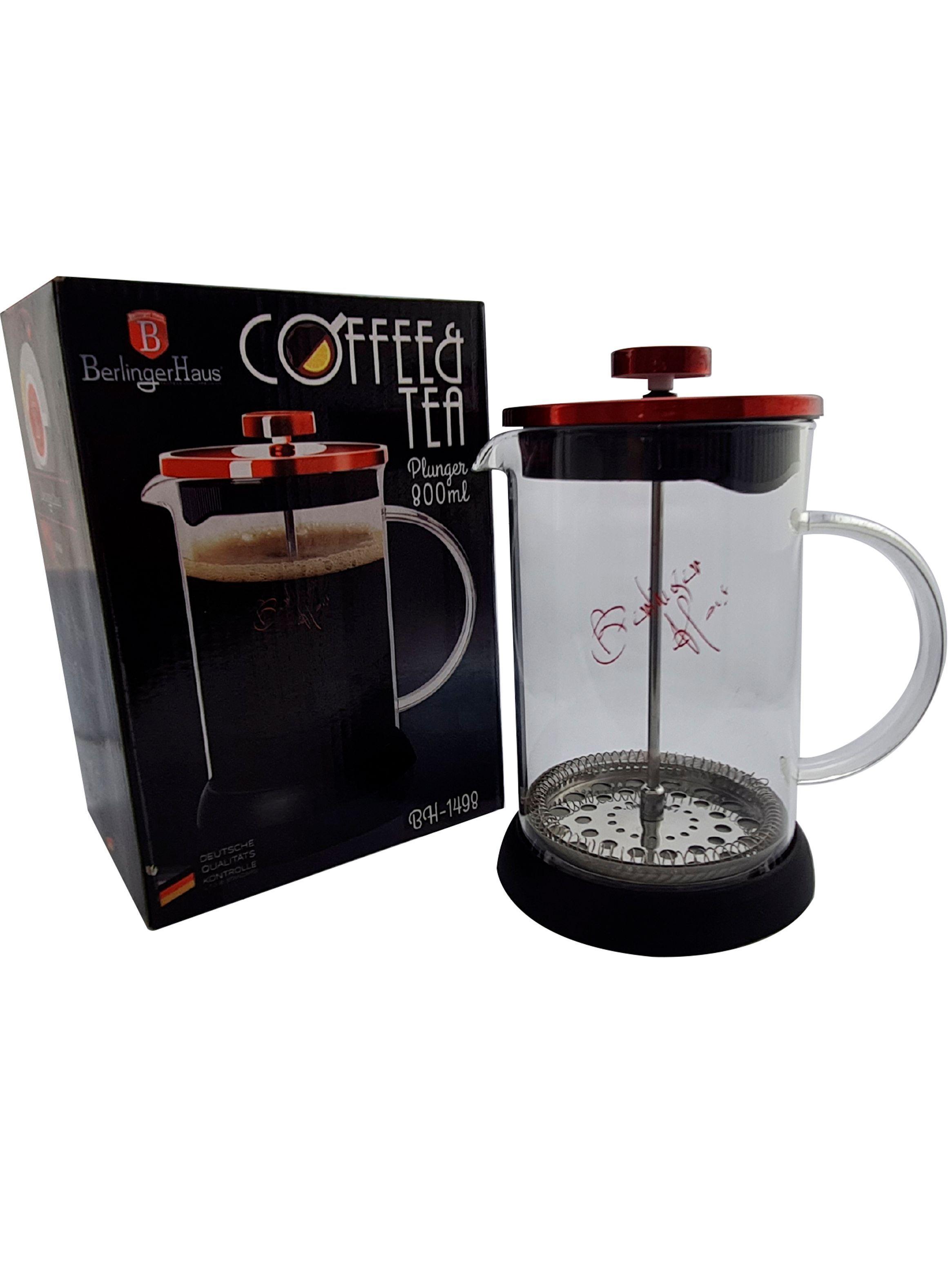 Cafetera vidrio infusiones 800 ML-3