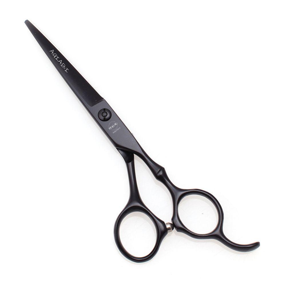 Set de Tijeras Profesionales de Peluquería 5.5 pulgadas Para Diestros color negro-1