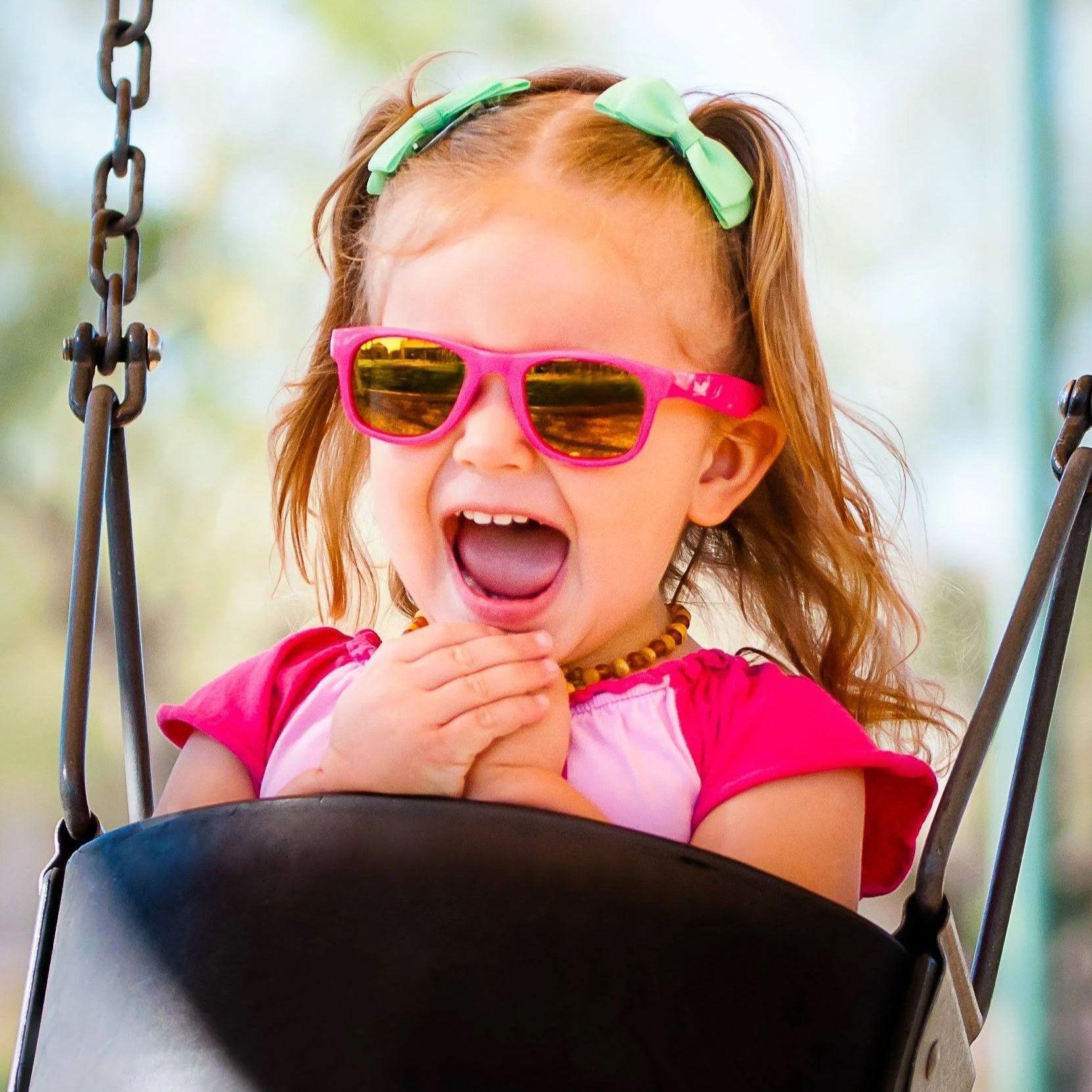 Lentes De Sol Para Niños Surf 2+ Fucsia-3