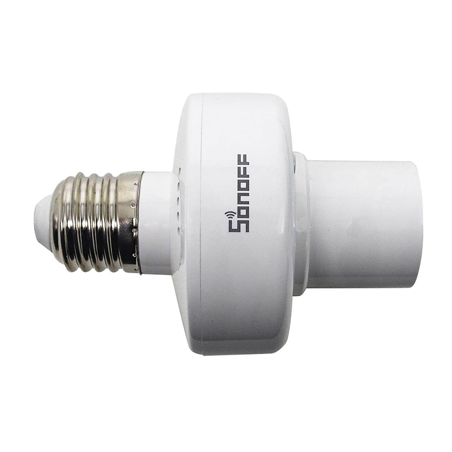 Pack 3 Soquetes de Ampolleta Smart E-27 Slampher Sonoff-5