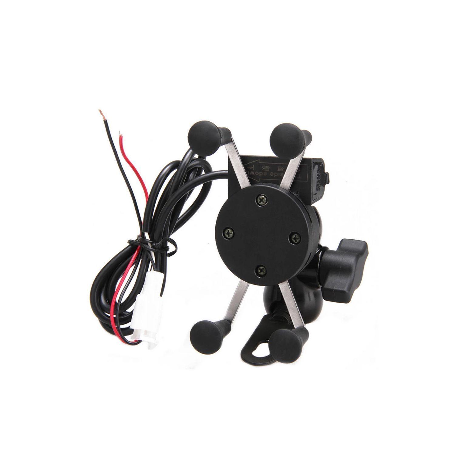 Soporte Celular Con Usb Para Scooter Eléctrico - Puntostore-0