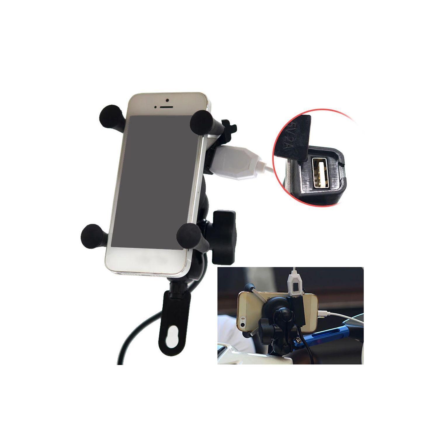Soporte Celular Con Usb Para Scooter Eléctrico - Puntostore-2