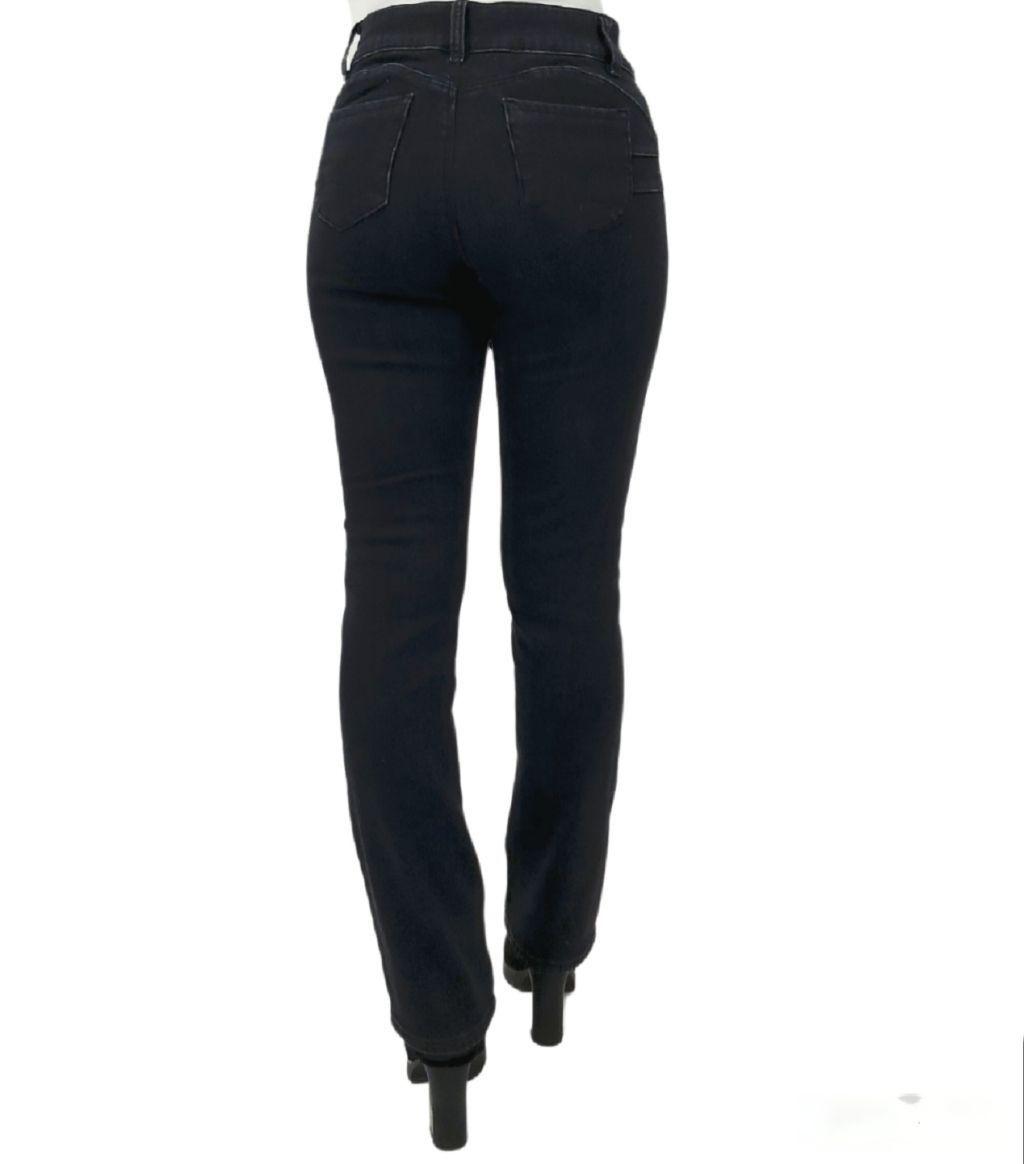 JEANS CON PIEL RECTO T.A. PUSH UP BLACK-2