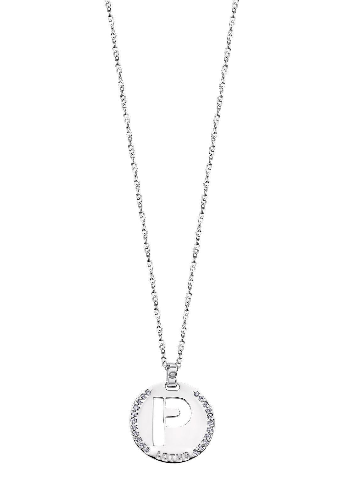 Collar Plata LP1597-1/P Lotus Silver Mujer Moments-0