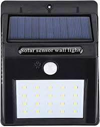 Luz Solar-Accionada De Seguridad Con Sensor De Movimiento-1