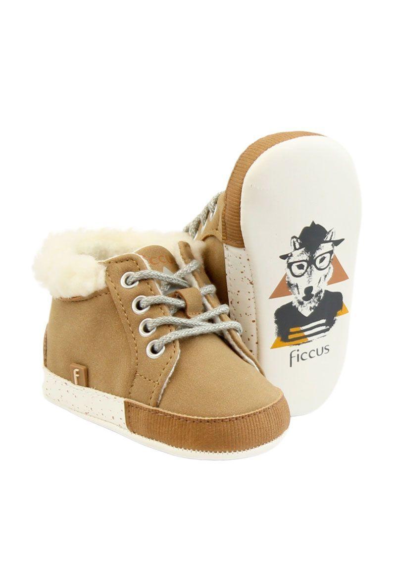 Botín cordon bebé soft niño 814-3