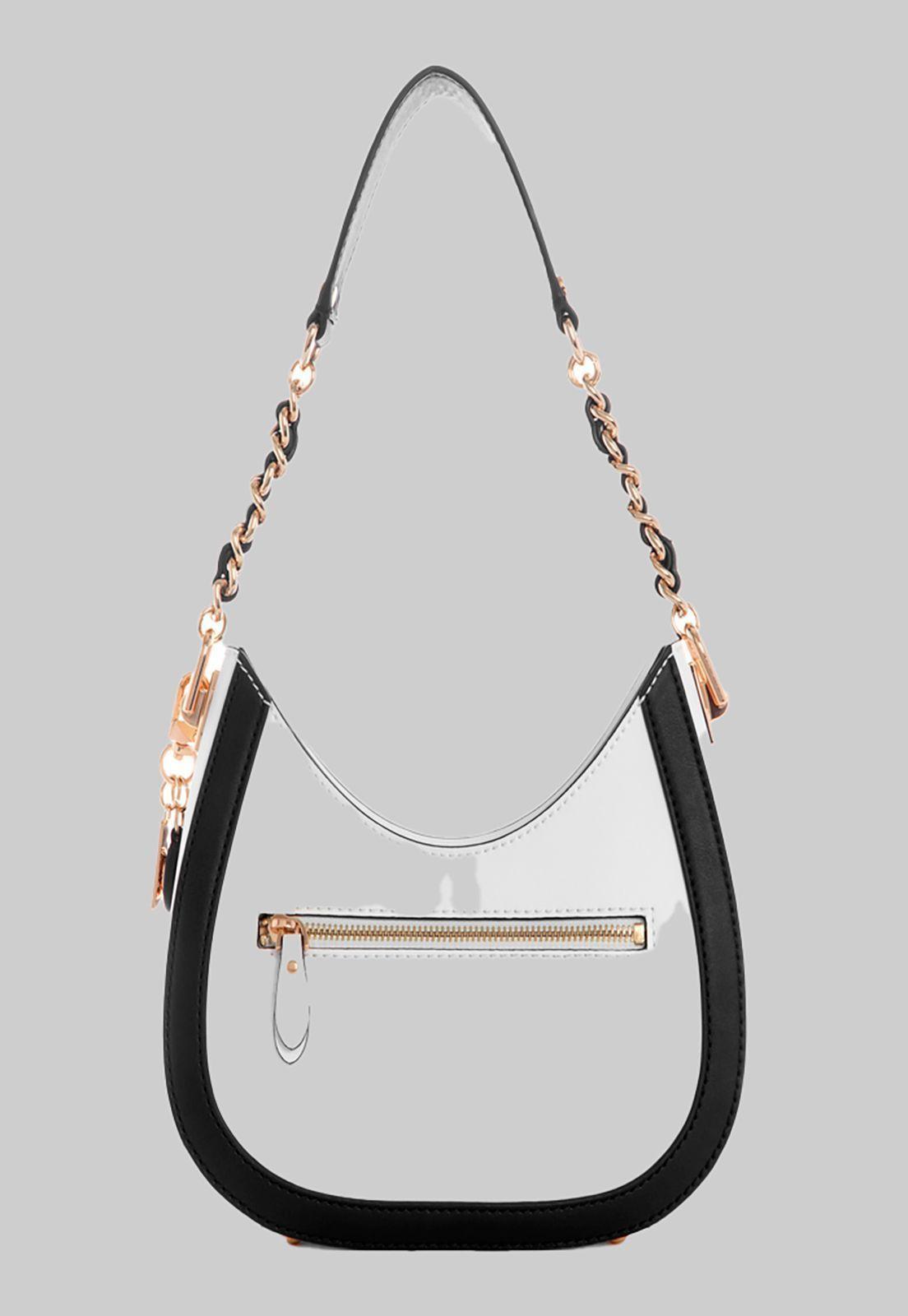 Cartera Abey Small Hobo Whi Blanco Guess-2