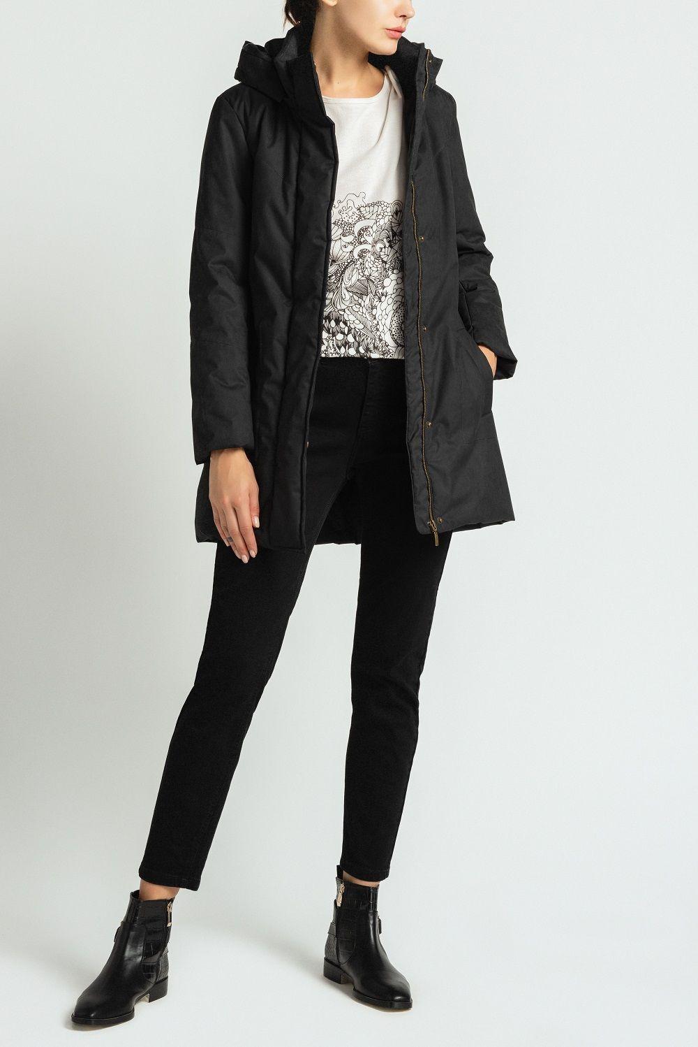 Parka Caliza Negro -1