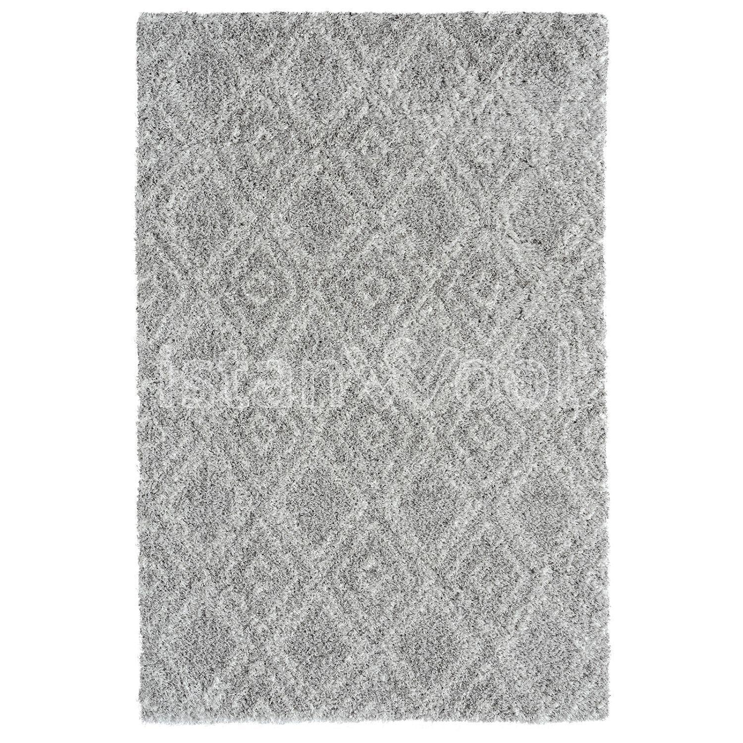 Alfombra Shaggy 160x240 cms. Gris-0