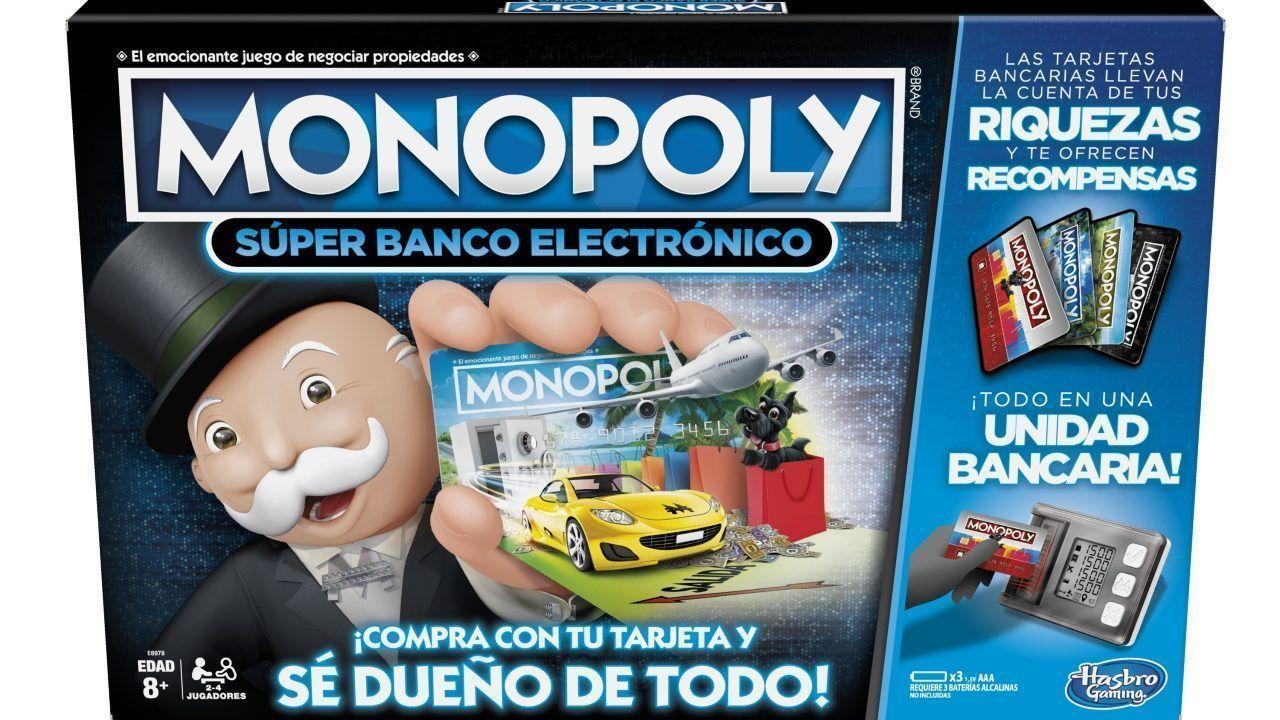 Monopoly Super Banco Electrónico - Juego De Mesa - Español-0