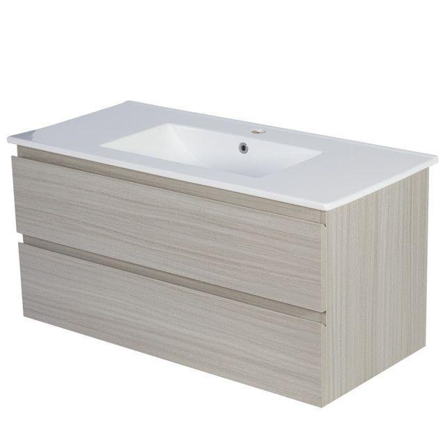 Mueble Vanitorio EBRO de 100 cm Color FRESNO-2