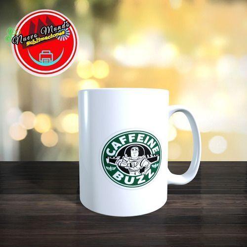 Taza Blanca Buzz Lightyear, Diseño Starbucks-0