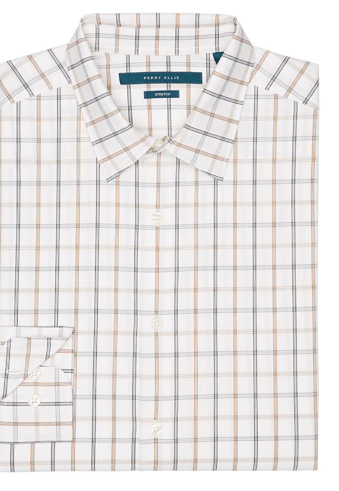 Camisa Caqui Casual Cuadros-3