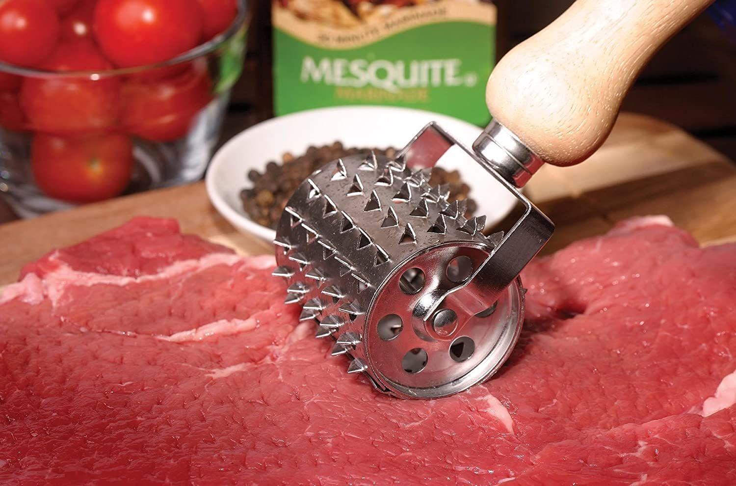 Tenderizador De Carne Con Mango Madera Jim Beam-2