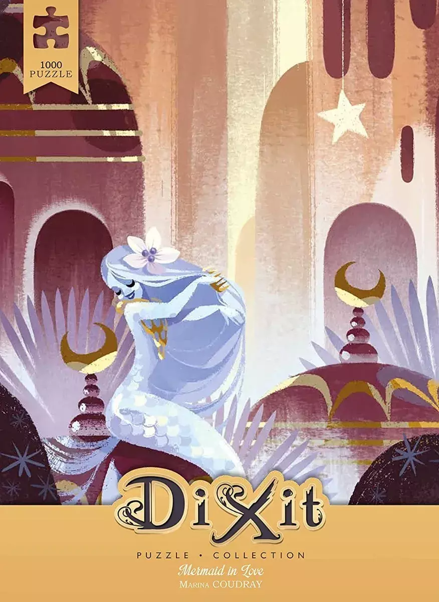 Dixit - Puzzle Rompecabeza 1000pzs Mermaid In Love / Diverti-3