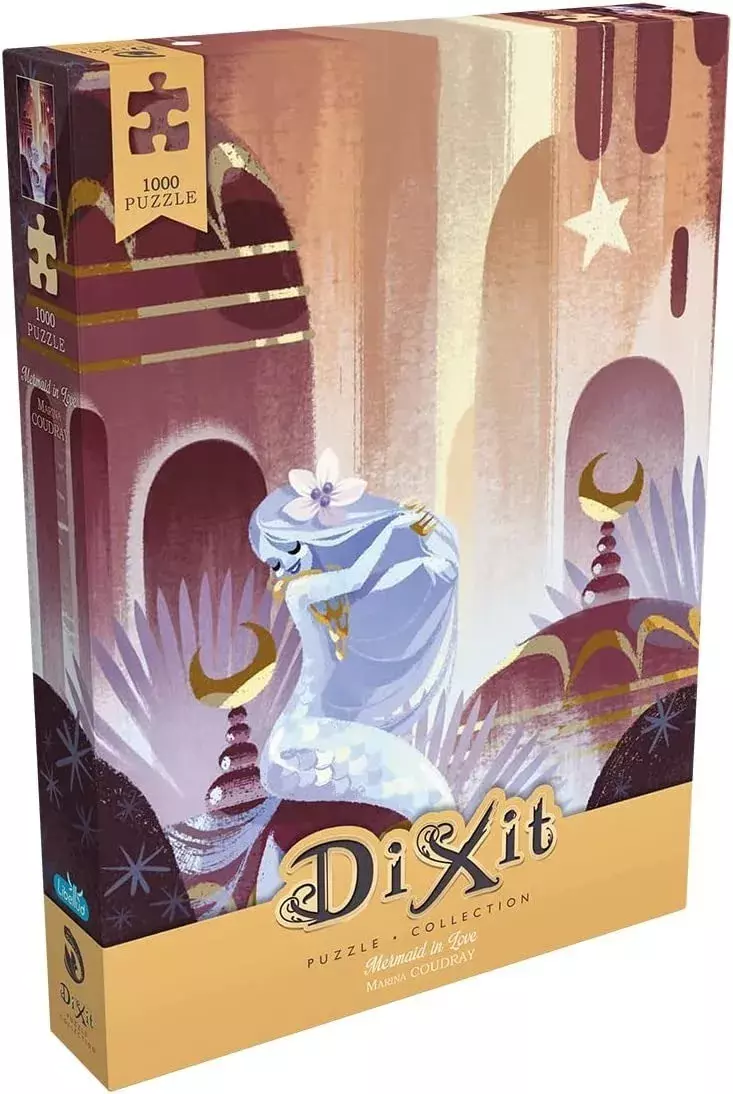 Dixit - Puzzle Rompecabeza 1000pzs Mermaid In Love / Diverti-0