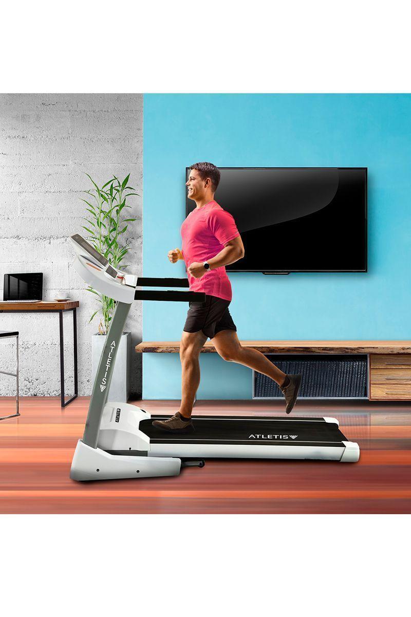 Trotadora Atletis Fit BS8210 LCD 5" MP3 USB Blanco-1