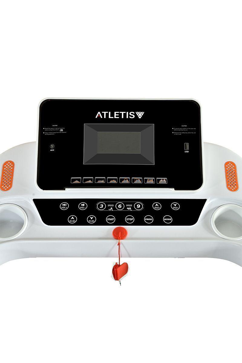 Trotadora Atletis Fit BS8210 LCD 5" MP3 USB Blanco-5
