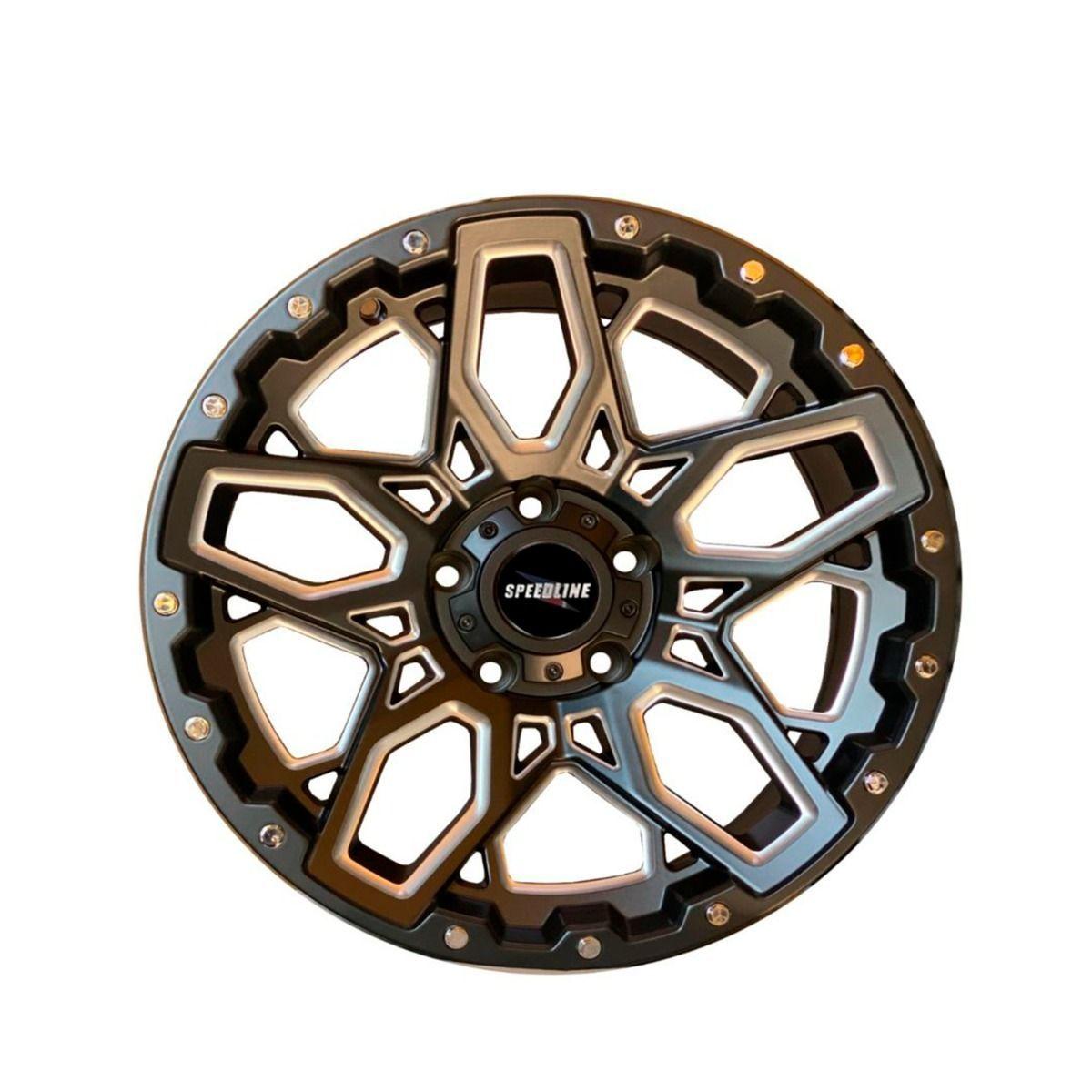 SET 4 LLANTAS - 18X9 5X127 ET- 12  RHINO.SHRAPNEL-0