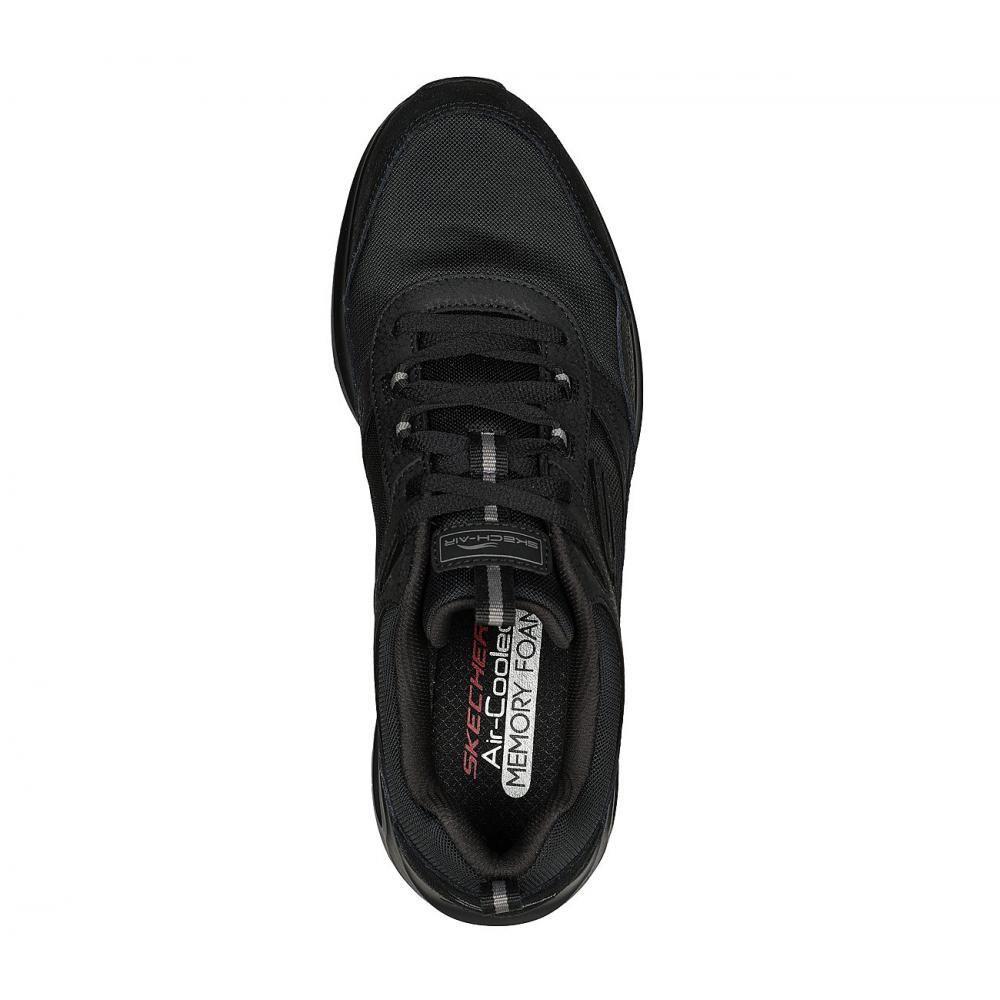 Zapatilla Hombre SkechAir Court Negra Skechers-1