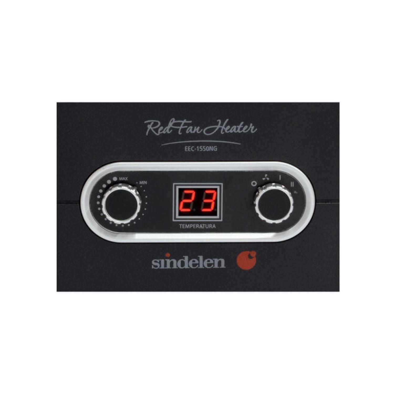 Estufa Calefactor Electrico 1500W RedFan EEC-1550NG Sindelen-1