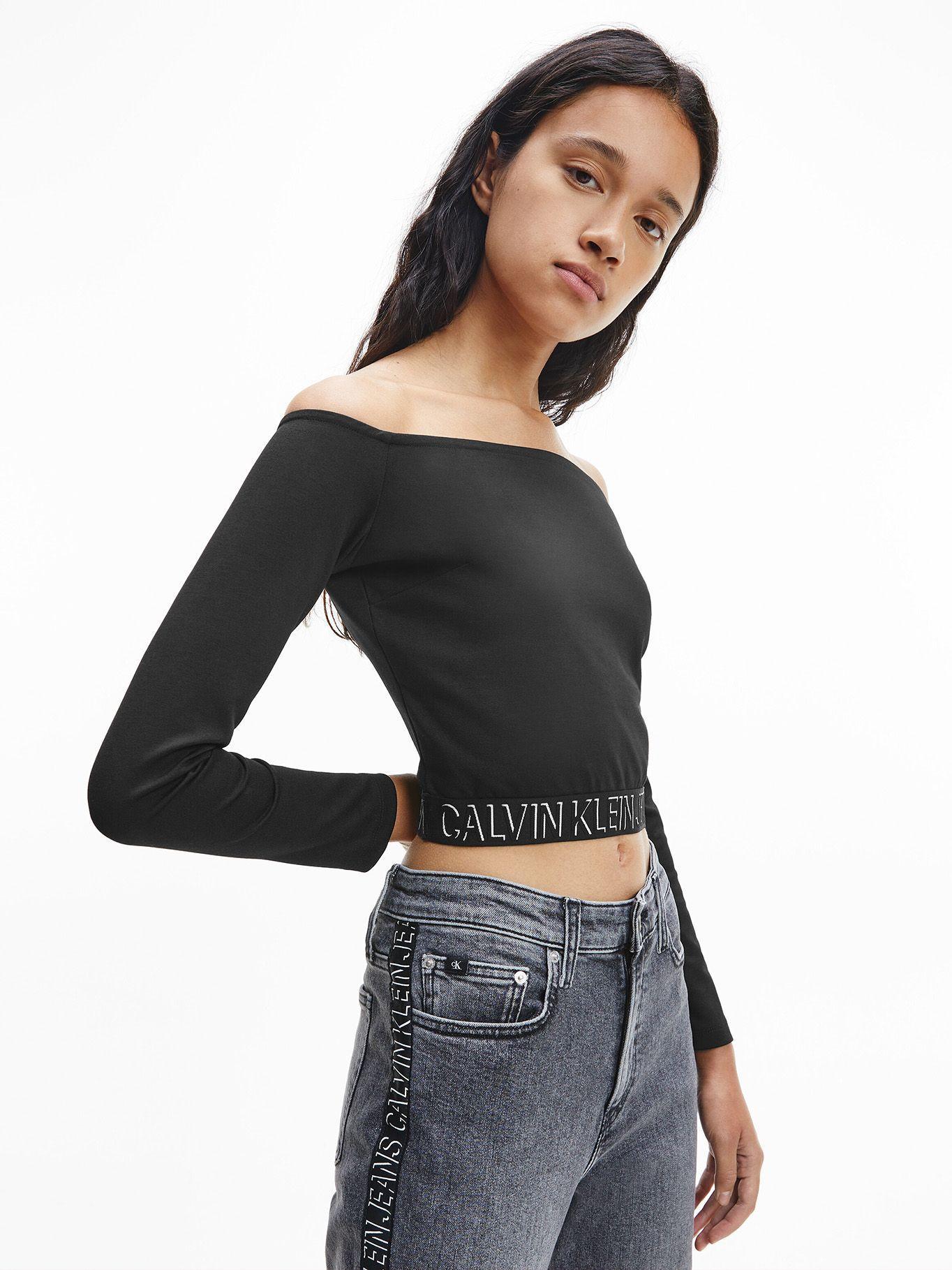 Polera Milano Logo Negro Calvin Klein-0