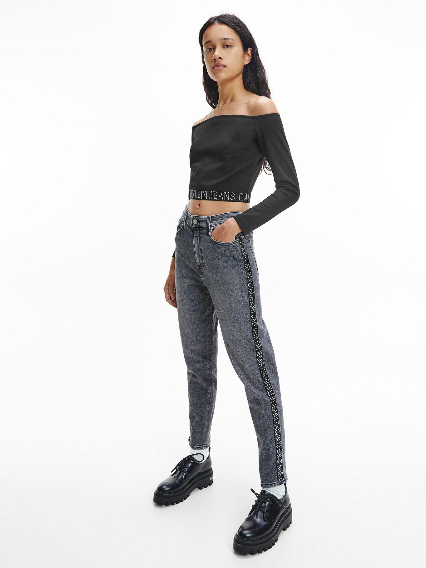 Polera Milano Logo Negro Calvin Klein-1