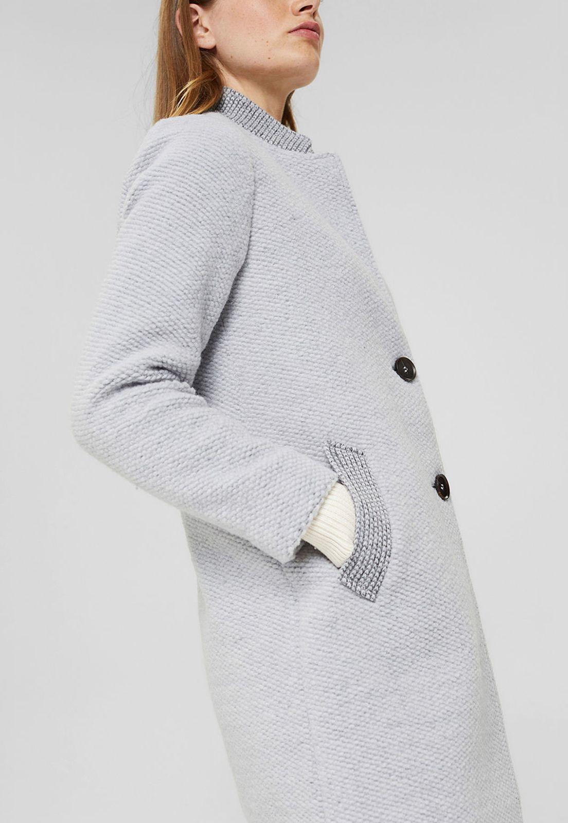 Abrigo Mujer Liso Esprit-2