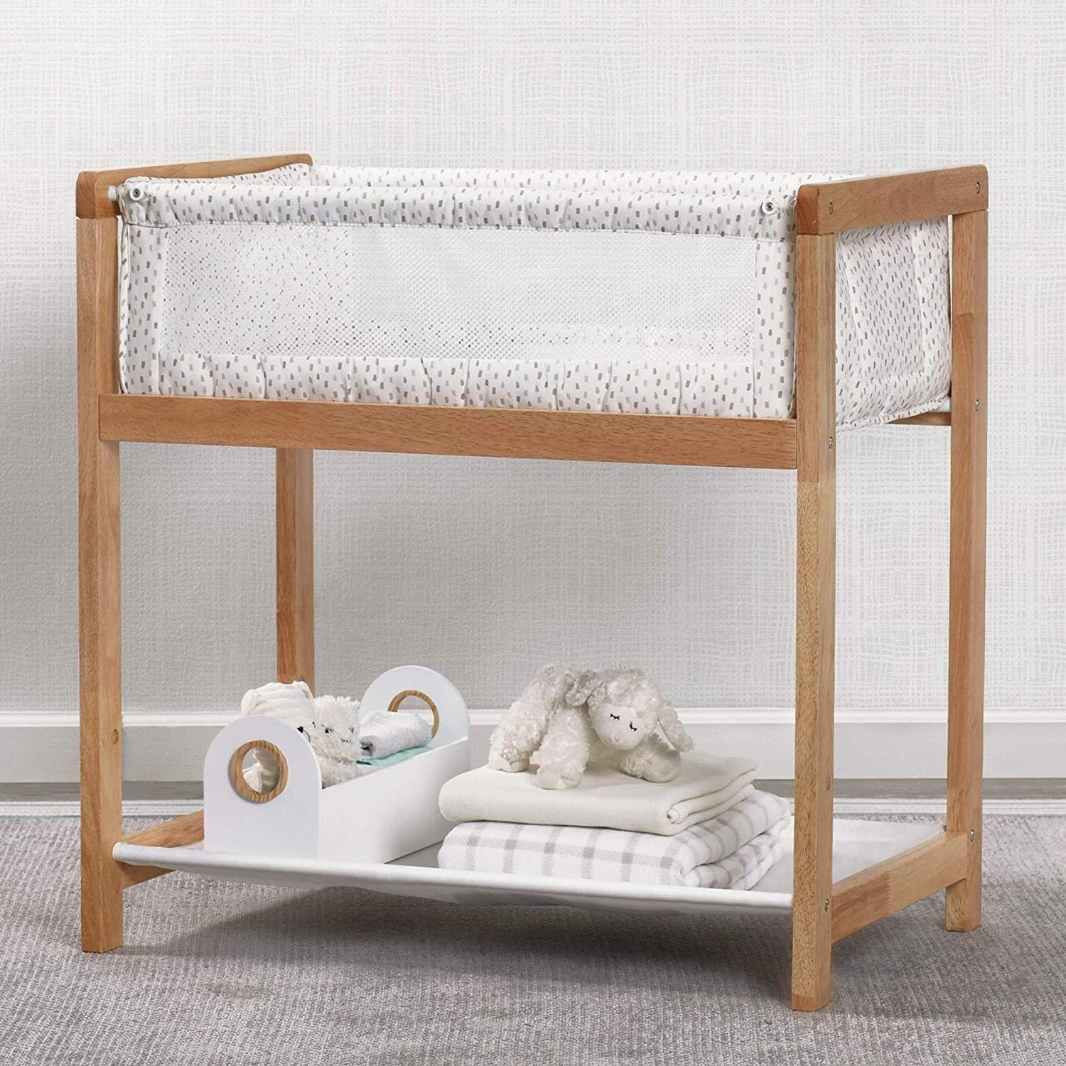 Cuna Moises madera solida - Classic Wood natural-2