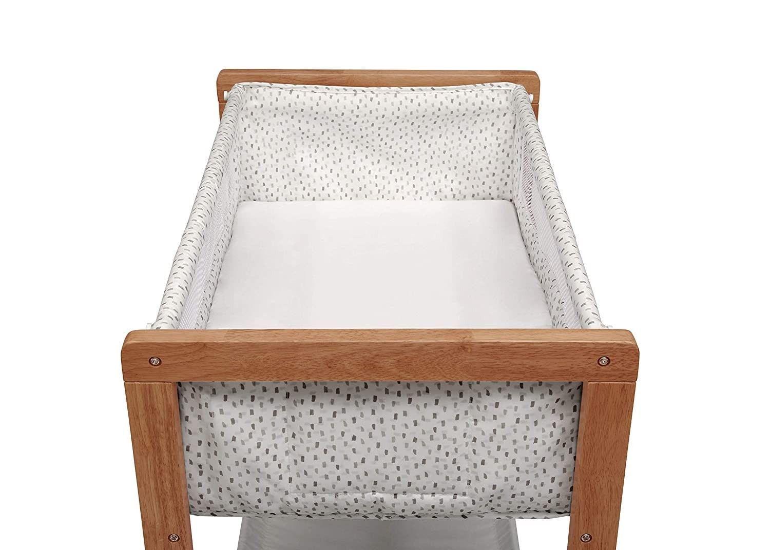 Cuna Moises madera solida - Classic Wood natural-3