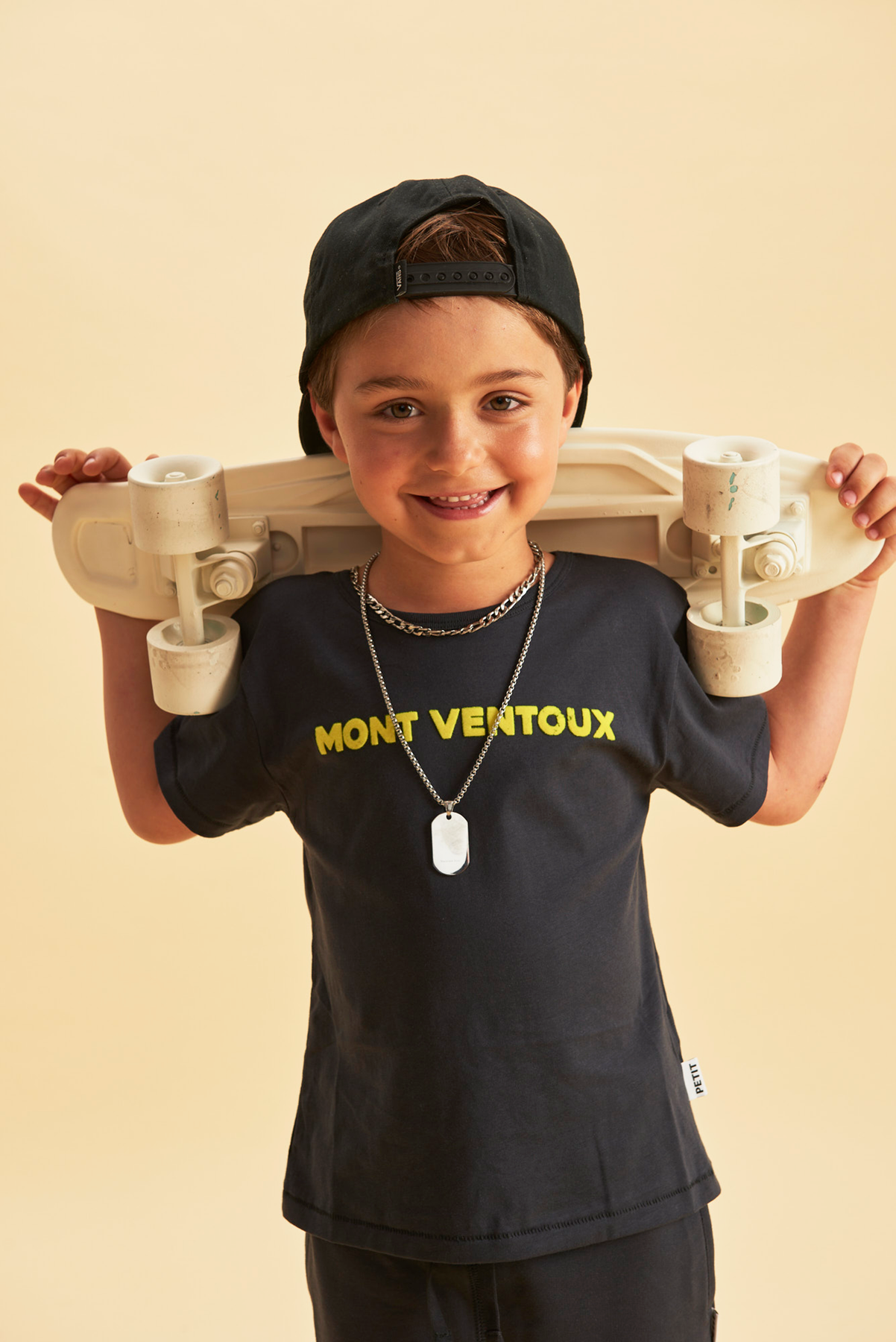 6134- Polera Kids Mont carbon-2