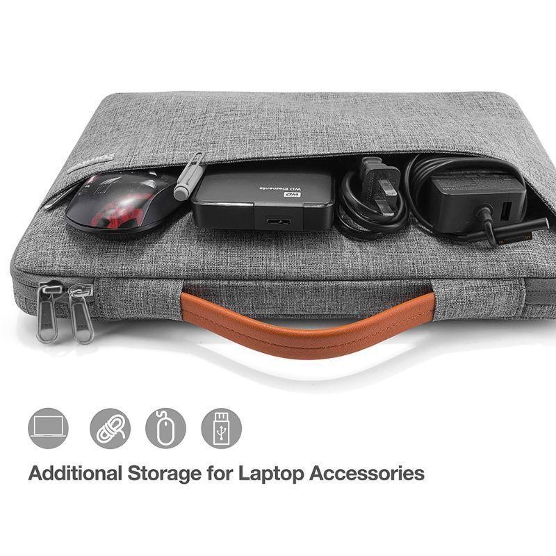 Tomtoc - Funda A22 Para Notebook Y Macbook De 13.5 - Gris-4