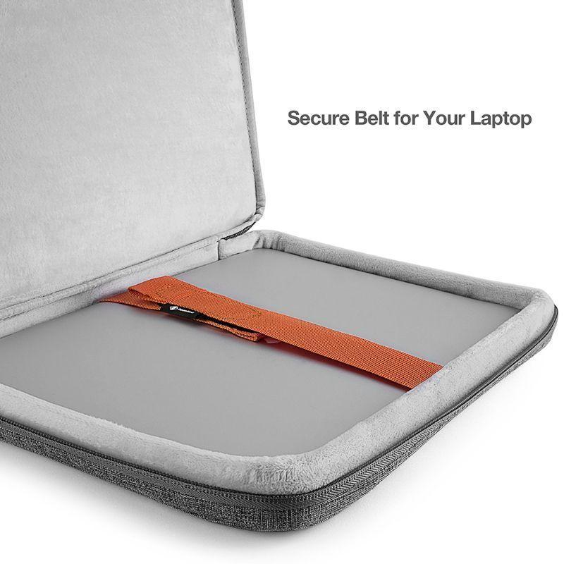 Tomtoc - Funda A22 Para Notebook Y Macbook De 13.5 - Gris-3