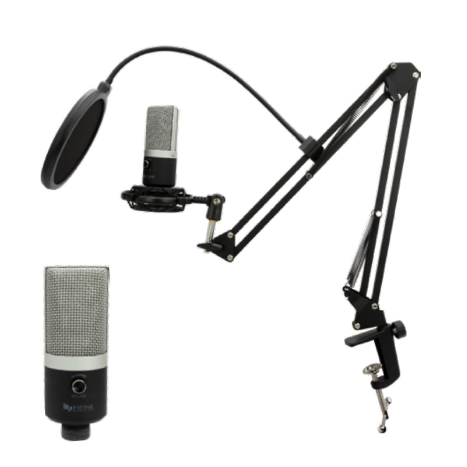 Kit Grabacion Profesional Microfono Atril T670 Fifine-0