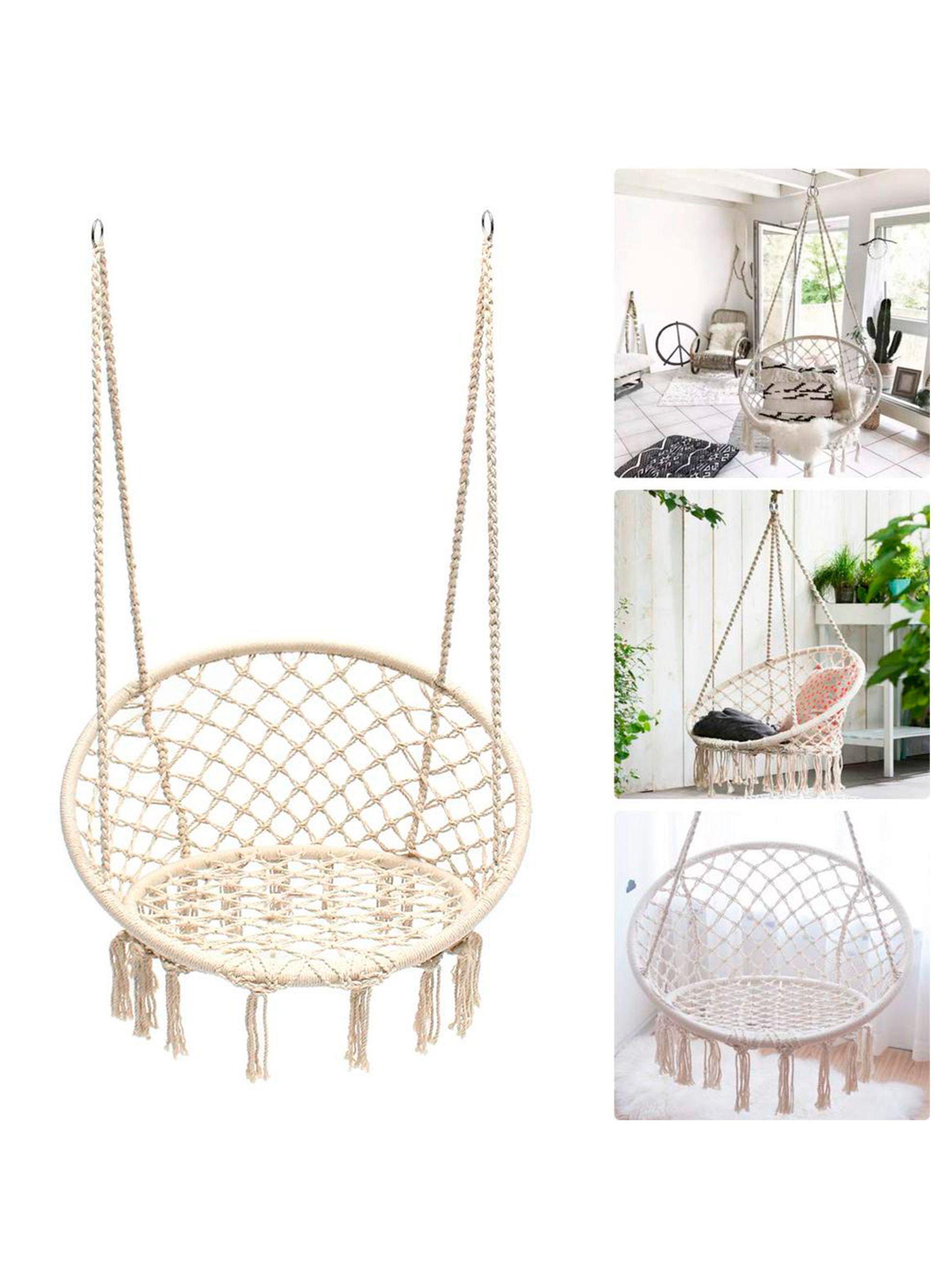silla colgante redonda blanco-1
