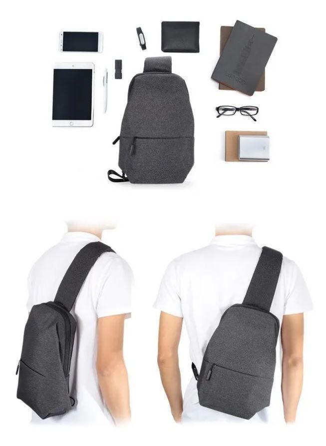 Xiaomi Mi City Sling Bag - Gris Claro-3