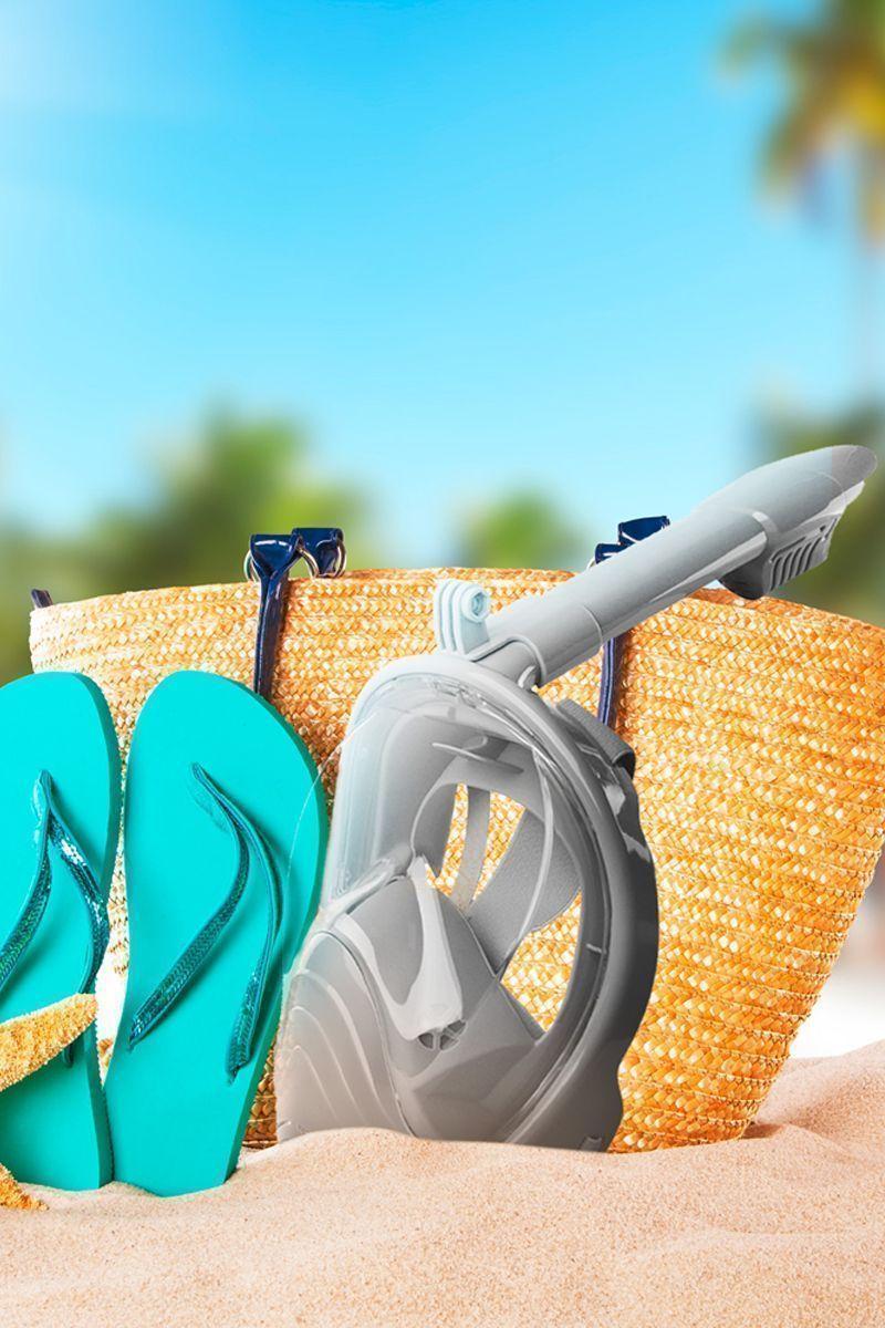 Máscara Snorkel Full Face XS soporte para cámara-5