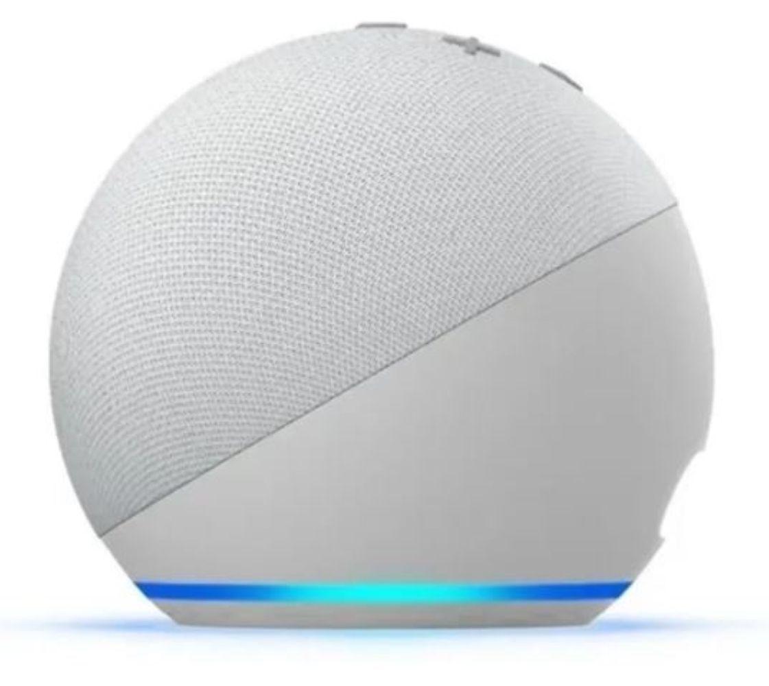 Pack Amazon Echo Dot 4th asistente virtual Alexa  Blanco + Ampolleta-1