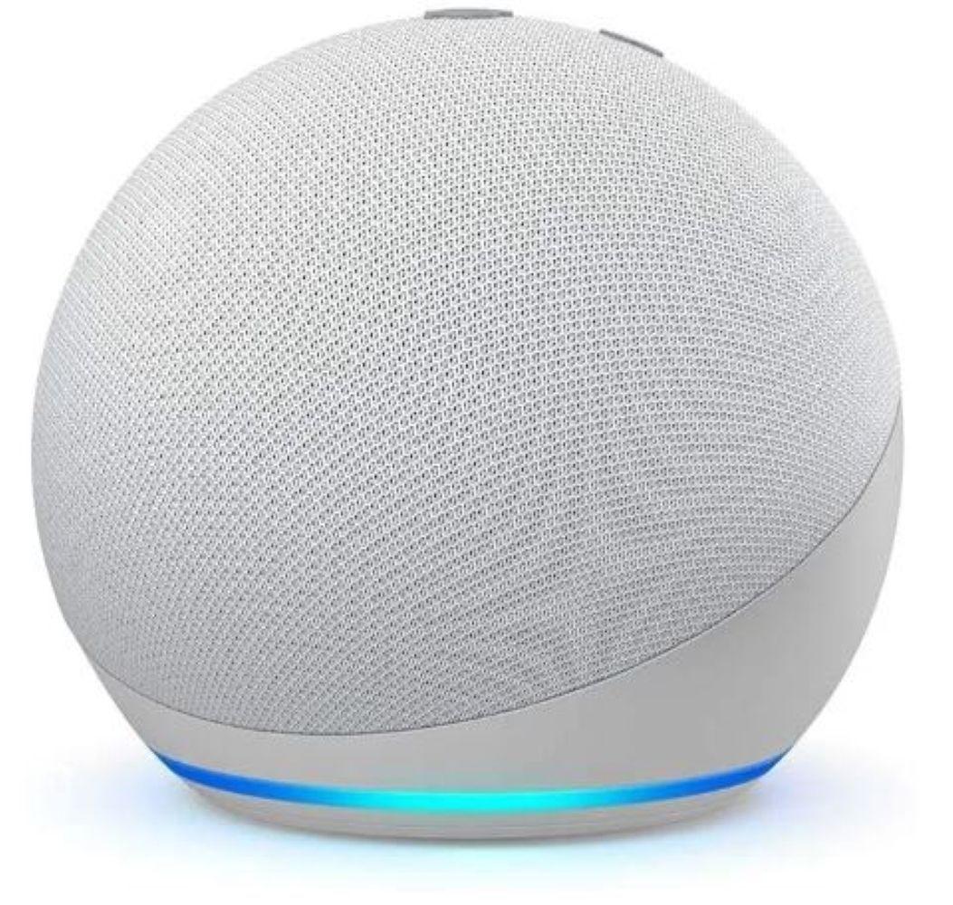 Pack Amazon Echo Dot 4th asistente virtual Alexa  Blanco + Ampolleta-3