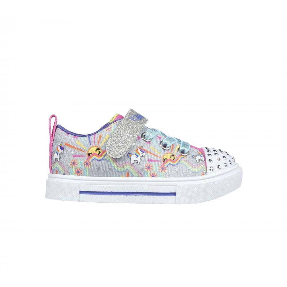 Zapatilla Niña Twinkle parks Multicolor Skechers-4