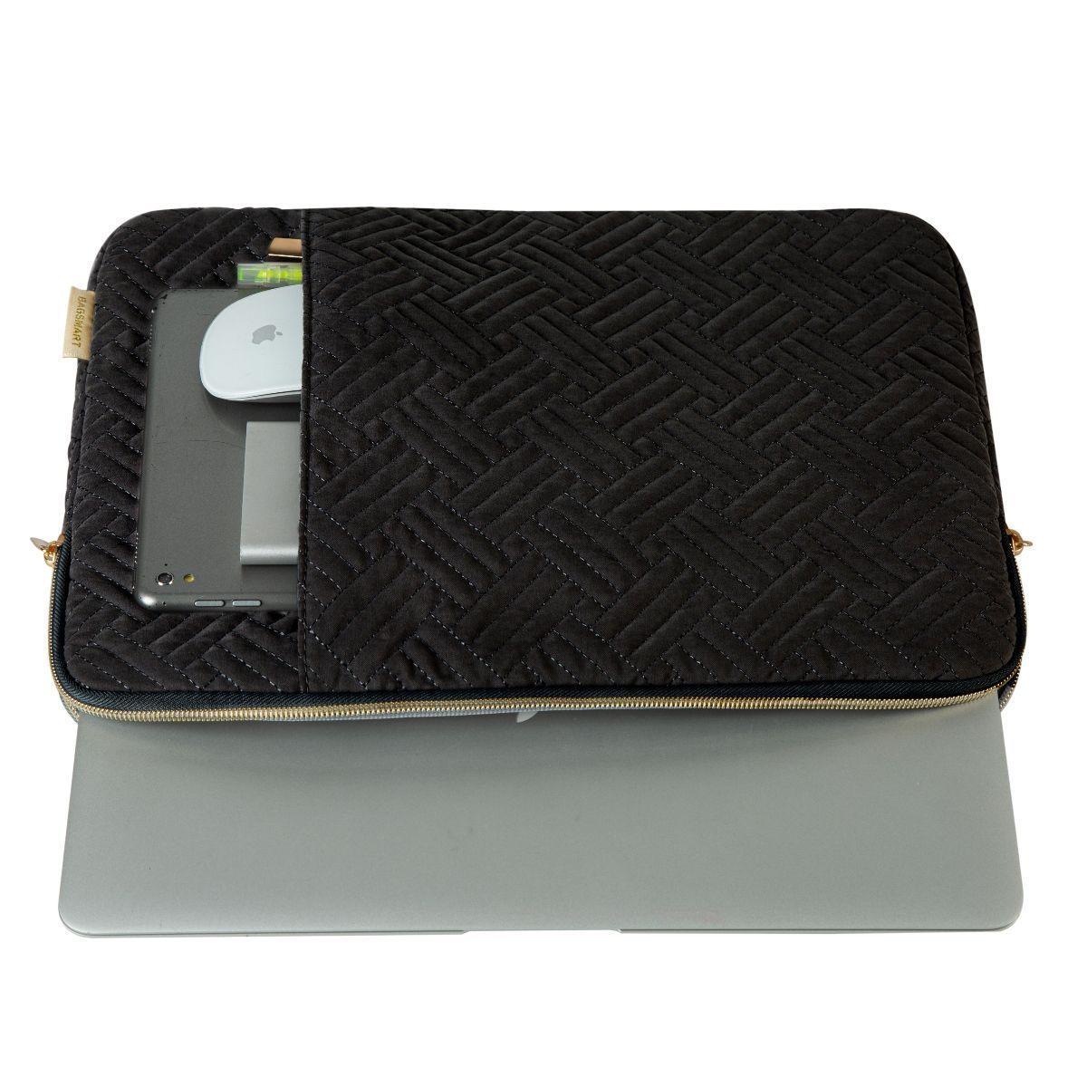 Bagsmart - Funda para notebook de 13 - 13.3" - Negro-5